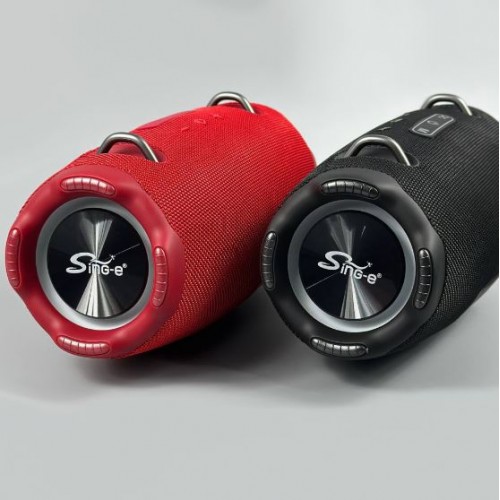 Портативна акумуляторна Bluetooth колонка Sing-E ZQS-L33, 50 Вт, 2х2.5", висота 15 см