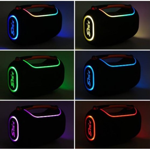 Портативна акумуляторна Bluetooth колонка Sing-E ZQS P200, 60 Вт, 2х3" + 2х1.35", висота 19 см