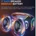Портативна акумуляторна Bluetooth колонка Sing-E ZQS P200, 60 Вт, 2х3" + 2х1.35", висота 19 см