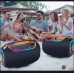 Портативна акумуляторна Bluetooth колонка Sing-E ZQS P200, 60 Вт, 2х3" + 2х1.35", висота 19 см