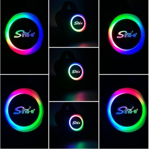 Портативна акумуляторна Bluetooth колонка Sing-E ZQS P50, 20 Вт, 2х2.5", висота 19 см