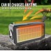 Портативна акумуляторна Bluetooth колонка із сонячною панеллю+ліхтар Sing-E ZQS-T01, 8 Вт, 1х2.25", висота 17 см