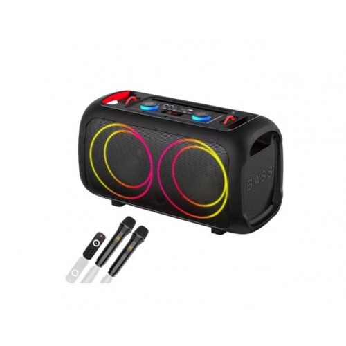 Портативна акумуляторна Bluetooth колонка Sing-E ZQS-L17, 40 Вт, 2х6.5", висота 26 см, з 2 мікрофонами