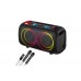 Портативна акумуляторна Bluetooth колонка Sing-E ZQS-L17, 40 Вт, 2х6.5", висота 26 см, з 2 мікрофонами