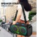 Портативна акумуляторна Bluetooth колонка Sing-E ZQS-L17, 40 Вт, 2х6.5", висота 26 см, з 2 мікрофонами