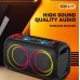 Портативна акумуляторна Bluetooth колонка Sing-E ZQS-L17, 40 Вт, 2х6.5", висота 26 см, з 2 мікрофонами