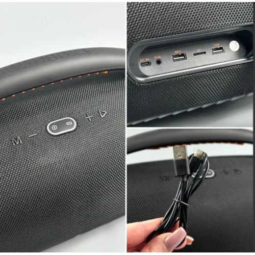 Портативна акумуляторна Bluetooth колонка Sing-E ZQS-X6, 100 Вт, 2х4" + 2х2", висота 26 см, з 2 мікрофонами