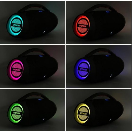 Портативна акумуляторна Bluetooth колонка Sing-E ZQS-X6, 100 Вт, 2х4" + 2х2", висота 26 см, з 2 мікрофонами