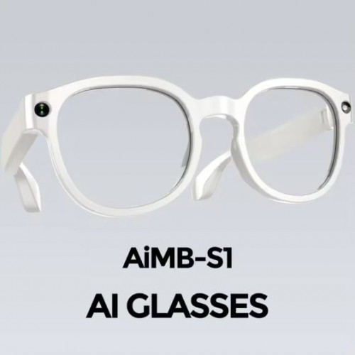 Смарт-окуляри Smart AI Glasses AIMB-S1 HD-камера (з фото-та відеозйомкою + додаткові лінзи)