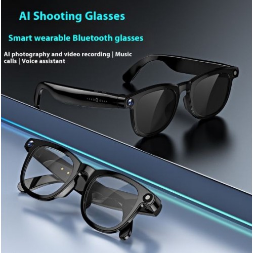 Смарт-окуляри Smart AI Glasses CY01 HD-камера (з фото та відеозйомкою + додаткові лінзи) (2Gb, 4Gb)