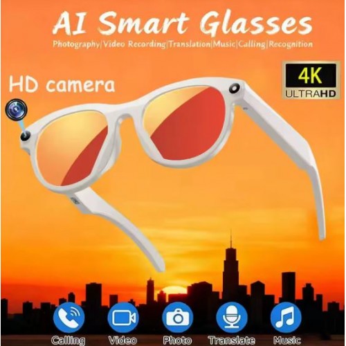 Смарт-окуляри Smart AI Glasses M88 2MP-камера (з фото-та відеозйомкою + додаткові лінзи)