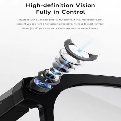 Смарт-окуляри Smart AI Glasses M88 2MP-камера (з фото-та відеозйомкою + додаткові лінзи)