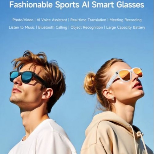 Смарт-окуляри Smart AI Glasses M88S з фото та відеозйомкою 8MP-камера + 2 комплекта додаткових лінз