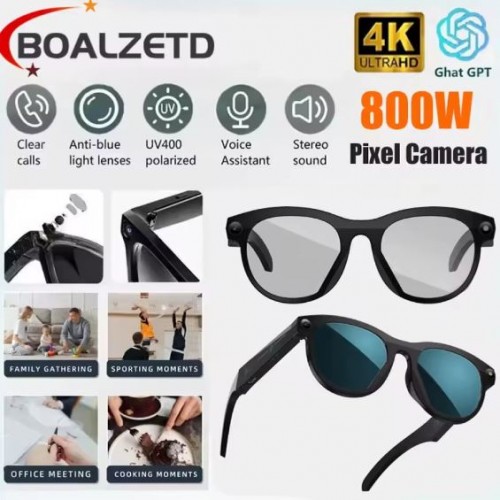 Смарт-окуляри Smart AI Glasses M88S з фото та відеозйомкою 8MP-камера + 2 комплекта додаткових лінз