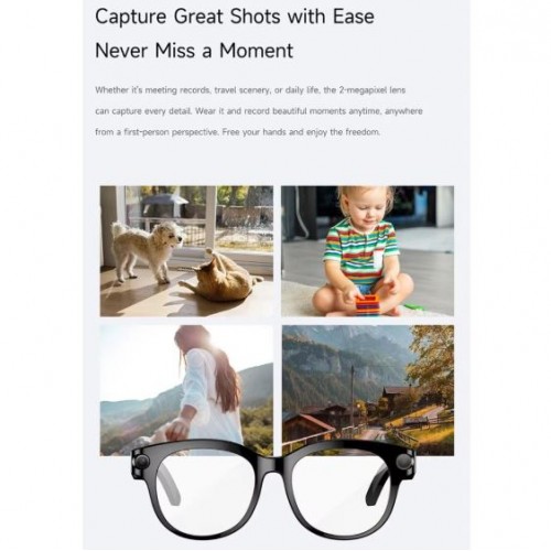 Смарт-окуляри Smart AI Glasses M89 з фото та відеозйомкою 8MP-камера + додаткові лінзи
