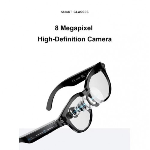 Смарт-окуляри Smart AI Glasses M89S з фото та відеозйомкою 8MP-камера + 2 комплекта додаткових лінз