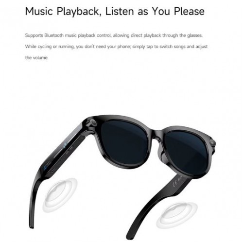 Смарт-окуляри Smart AI Glasses M89S з фото та відеозйомкою 8MP-камера + 2 комплекта додаткових лінз