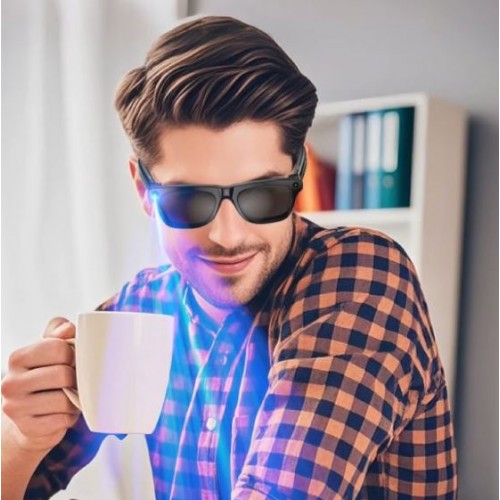 Смарт-окуляри Smart AI Glasses xKoen Pro з фото та відеозйомкою HD-камера + 2 комплекта додаткових лінз (2Gb, 4Gb)