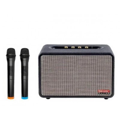 Портативна акумуляторна Bluetooth колонка Temeisheng MX-0503, 60 Вт, 1×5"+1х3", висота 25 см, з 2 мікрофонами