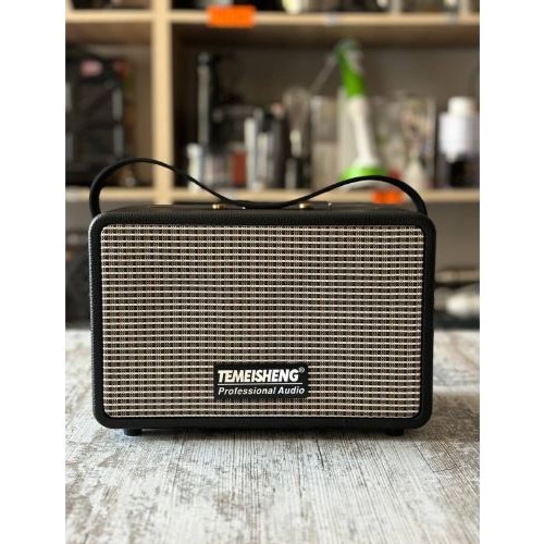 Портативна акумуляторна Bluetooth колонка Temeisheng MX-0503, 60 Вт, 1×5"+1х3", висота 25 см, з 2 мікрофонами