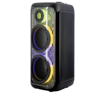 Портативна акумуляторна Bluetooth колонка Temeisheng 1022BF, 120 Вт, 2×10" з 2 мікрофонами
