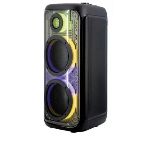 Портативна акумуляторна Bluetooth колонка Temeisheng 1022BF, 120 Вт, 2×10" з 2 мікрофонами