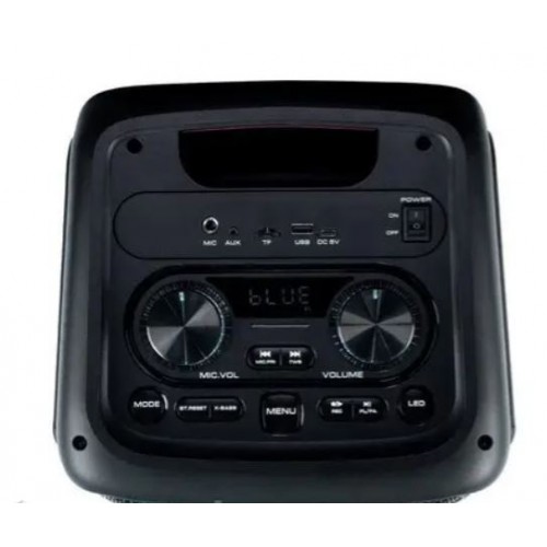 Портативна акумуляторна Bluetooth колонка Temeisheng 1056, 80 Вт, 2×10" з 2 мікрофонами