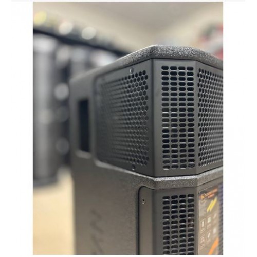 Портативна акумуляторна Bluetooth колонка Temeisheng SG30-208, 500 Вт, 2×8", висота 70 см, з 2 мікрофонами