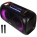 Портативна акумуляторна Bluetooth колонка Temeisheng TMS-6616, 100 Вт, 2×6.5", висота 32 см, з 2 мікрофонами