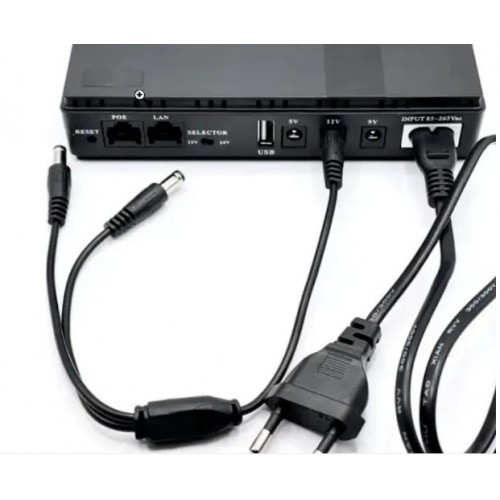 UPS для роутера 18W 10400mAh, джерело безперебійного живлення