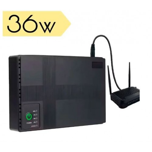 UPS для роутера 36W 10400mAh, джерело безперебійного живлення