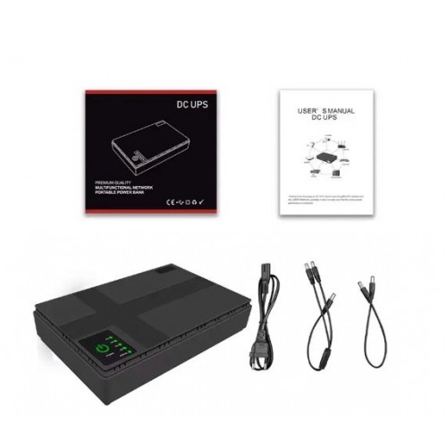 UPS для роутера 36W 10400mAh, джерело безперебійного живлення