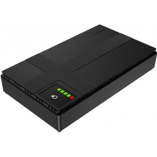 ДБЖ для роутера, UPS, 16000 mAh 18W, 5V/9V/12V з акумуляторами 18650 (4 шт)