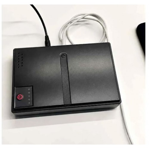 Джерело безперебійного живлення для роутера 36W, 10400 mAh Black, DC 5/9/12V, USB, POE Міні UPS для роутера