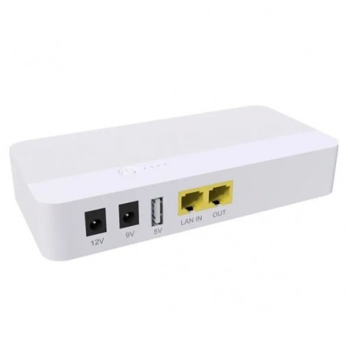 Джерело безперебійного живлення для роутера 8800 mAh, WGP POE04, Безперебійник аварійний Міні упс для роутера