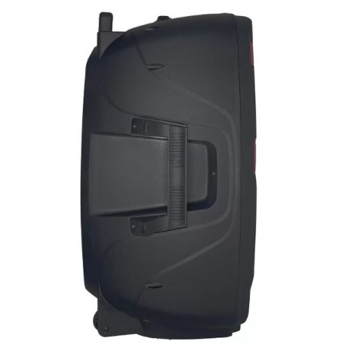 Портативна акумуляторна Bluetooth колонка ZXX-1503, 150 Вт, 1×15", висота 69 см, з 2 мікрофонами