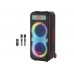 Портативна акумуляторна Bluetooth колонка ZXX-1510, 400 Вт, 2×10", висота 91 см, з 2 мікрофонами