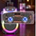 Портативна акумуляторна Bluetooth колонка ZXX-1520, 300 Вт, 1×15", висота 66 см, з 2 мікрофонами