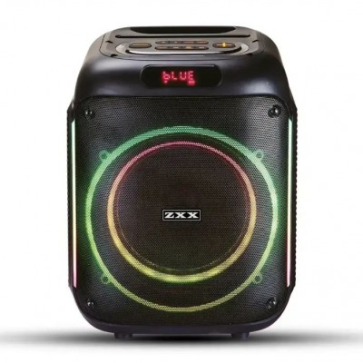 Портативна акумуляторна Bluetooth колонка ZXX-5502, 80 Вт, 1х8", висота 36 см, з 1 мікрофоном