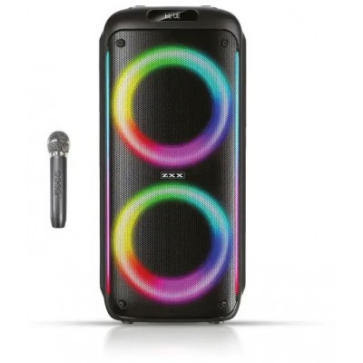 Портативна акумуляторна Bluetooth колонка ZXX-5504, 100 Вт, 2×6.5", висота 54 см, з 1 мікрофоном