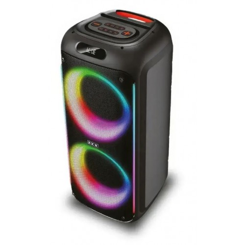 Портативна акумуляторна Bluetooth колонка ZXX-5504, 100 Вт, 2×6.5", висота 54 см, з 1 мікрофоном