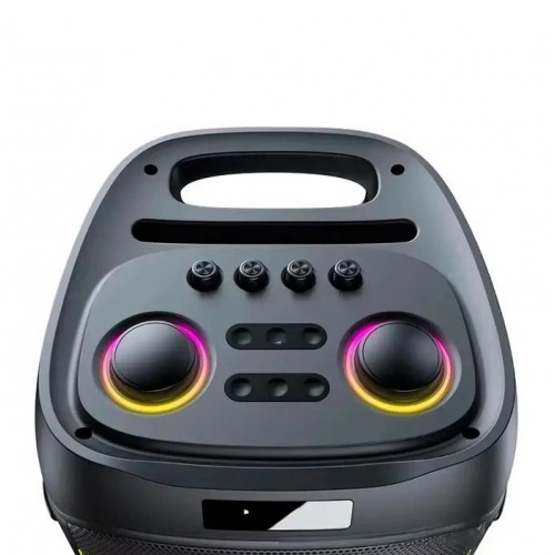 Портативна акумуляторна Bluetooth колонка ZXX-5509, 120 Вт, 2×6.5", висота 62 см, з 1 мікрофоном