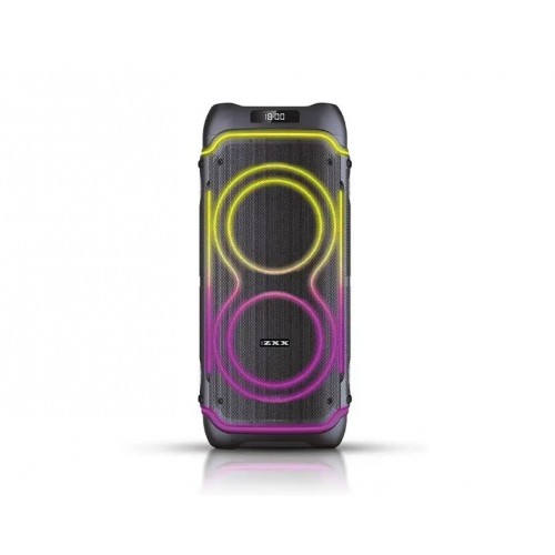 Портативна акумуляторна Bluetooth колонка ZXX-5530, 100 Вт, 2×8", висота 73 см, з 2 мікрофонами