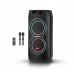 Портативна акумуляторна Bluetooth колонка ZXX-5550, 300 Вт, 2×8", висота 71 см, з 2 мікрофонами