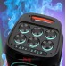 Портативна акумуляторна Bluetooth колонка ZXX-5550, 300 Вт, 2×8", висота 71 см, з 2 мікрофонами