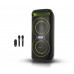 Портативна акумуляторна Bluetooth колонка ZXX-5570, 100 Вт, 2×6", висота 60 см, з 2 мікрофонами