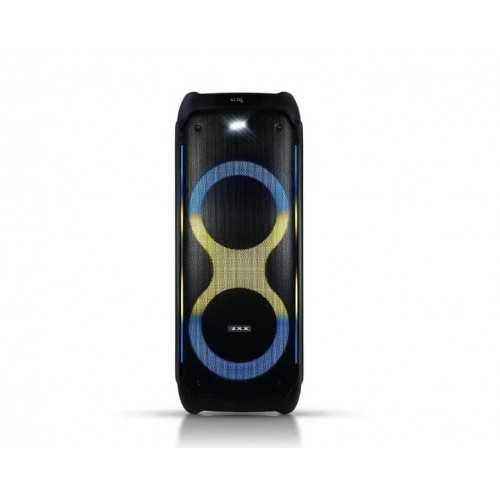 Портативна акумуляторна Bluetooth колонка ZXX-5580, 100 Вт, 2×10", висота 86 см, з 2 мікрофонами