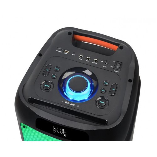 Портативна акумуляторна Bluetooth колонка ZXX-5590, 400 Вт, 2×10", висота 88 см, з 2 мікрофонами