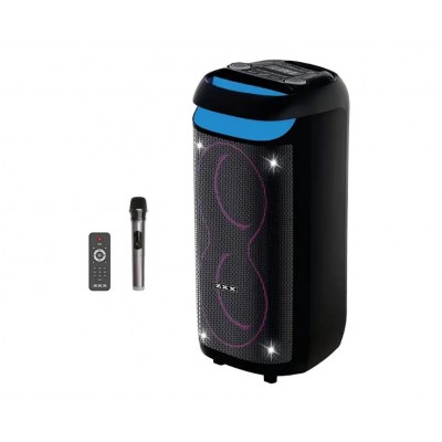Портативна акумуляторна Bluetooth колонка ZXX-6520, 400 Вт, 2×8", висота 68 см, з 1 мікрофоном
