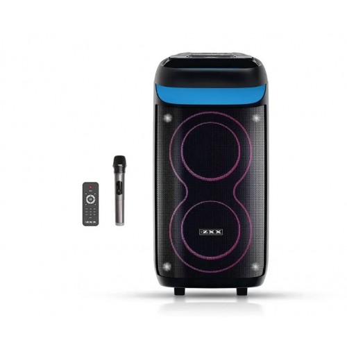 Портативна акумуляторна Bluetooth колонка ZXX-6520, 400 Вт, 2×8", висота 68 см, з 1 мікрофоном
